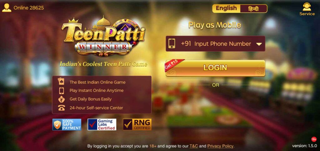 TeenPatti Winner APK – Download & Get 100% Cash Bonus 2