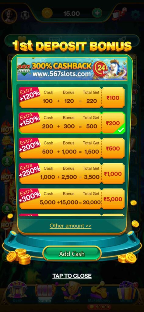 Yono Slots 567 APK – Download & Get Rs.41 Free Bonus 1