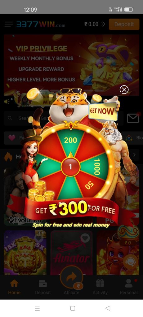 3377WIN Game: Download & Get Rs.40 Cash Now 1